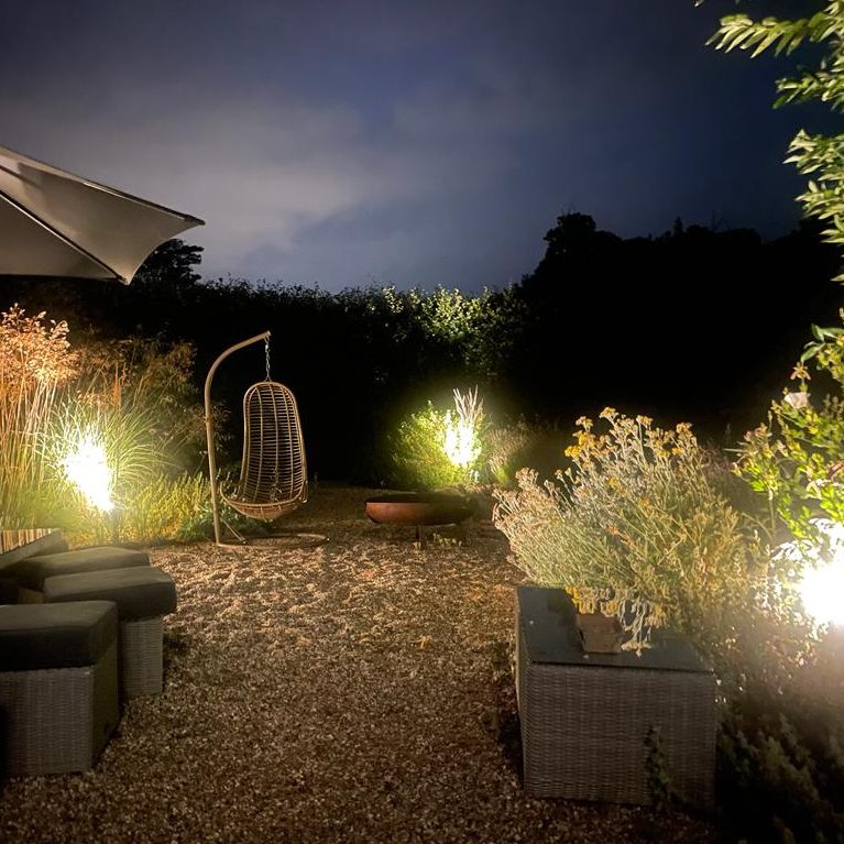 Bawsdsey Manor Garden Lighting 1 edit
